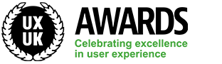 UX UK Awards badge in colour UX UK Awards badge in colour