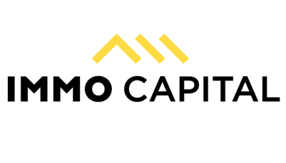 IMMO Capital logo in black and yellow